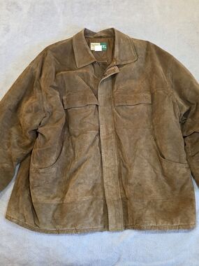 Vintage WearGuard Leather Chore Coat 3XL